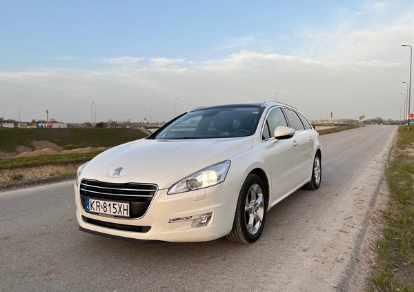 Peugeot 508 cena 34500 przebieg: 163000, rok produkcji 2014 z Kraków małe 191